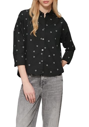 Chemisier à manches 3/4 femme QS aux finitions haut de gamme