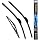 PEJIEDAS 3 x OEM Wiper Blades, Replacement Wiper Blades for Nissan Rogue 2014-2023/Nissan Pathfinder 2013-2013, (26“ & 17” Fr
