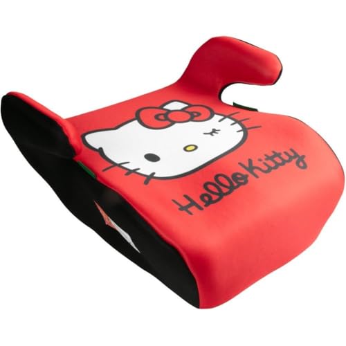 Tataway Siège De Voiture Hello Kitty I-Size ECE R129 Pour Enfant, 126 à 150 Cm, 22 à 36 Kg, 6 à 12 Ans, Groupe 3, Léger Et Facile à Transporter, Amovible...
