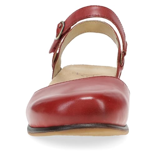 Dansko Christine Women's Cushioned Low Profile Wedge Mary Jane - Closed-Toe Sandal with Hook and Loop Adjustable Strap, Lightweight Comfort, Arch Support4