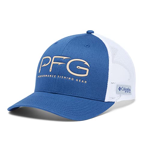 Image of Columbia Unisex PFG Fish Flag Mesh Ball Cap