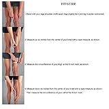 DonJoy Lateral J Patella Knee Brace with Hinge, Left Leg, Drytex, Medium - Image 4