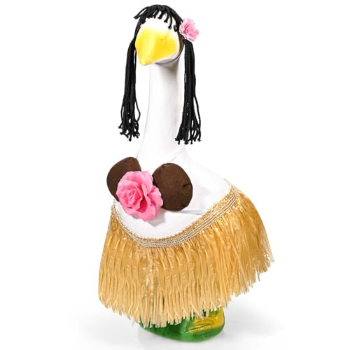 GANSHAYA Hawaiian Porch Goose Outfits Summer Bikini Goose Clothes with