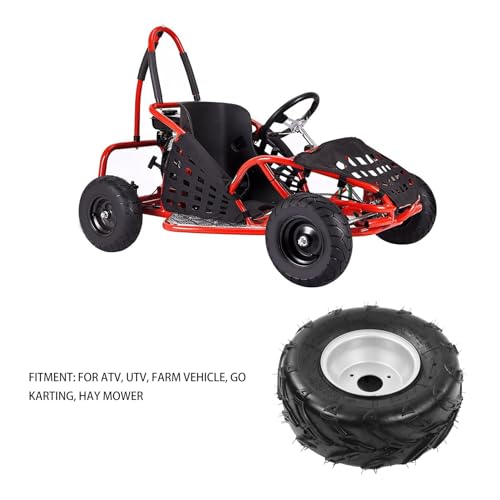 Reifen mit Nabe, Reifen 16 X 8 7, Integrierte Installation, Vibrationsfester Reifen, Universell für ATV, UTV, Go-Kart, Schwere Reifen mit Nabe