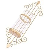 Porte-bougies : porte-bougies décoratif pour la décoration murale, la salle de bain, la cheminée, ou porte-bougies chauffe-plat