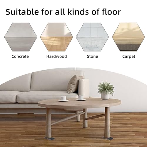 20 Stück Keile Kunststoff,Möbel-Nivellierpads,Schrank-Unterlegscheiben,Tischbein-Nivellierer,Nivellierer Möbelkeile, für Möbel Tisch Stuhl Schrank,Tischbein-Nivellierer