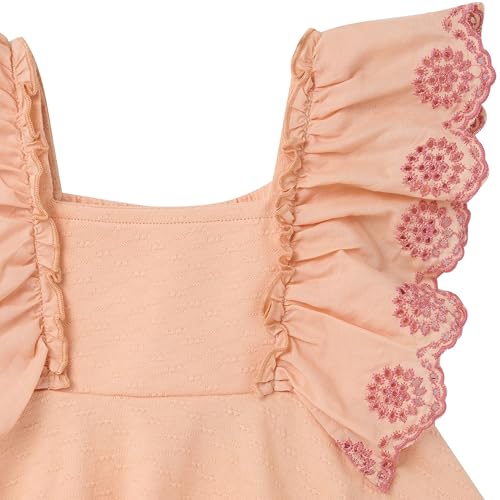 Image of Modern Moments by Gerber Baby Girls' 2-piece Gauze Top & Short Set