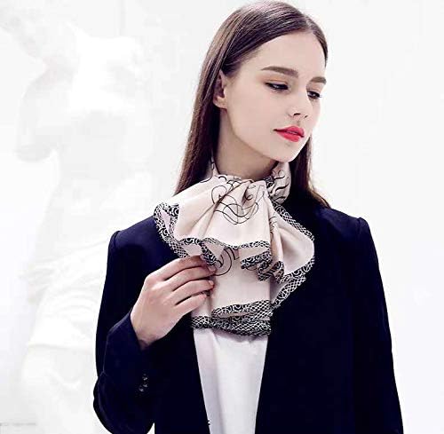 ANDANTINO 100% Pure Mulberry Silk Scarf 35" Large Square Lightweight Headscarf –Women’s Hair Wraps-With Gift Packed - Image 2