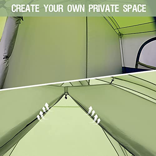 Snapklik com : PORTAL 10 Person Cabin Tent Family Camping Tent Easy