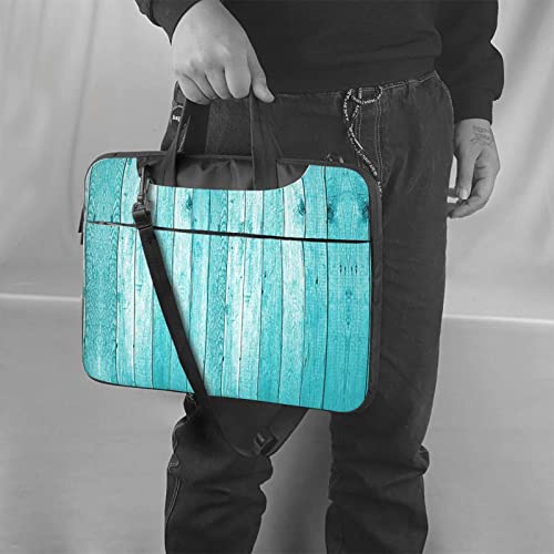 Bolsa de portátil con diseño textura madera miniatura 2