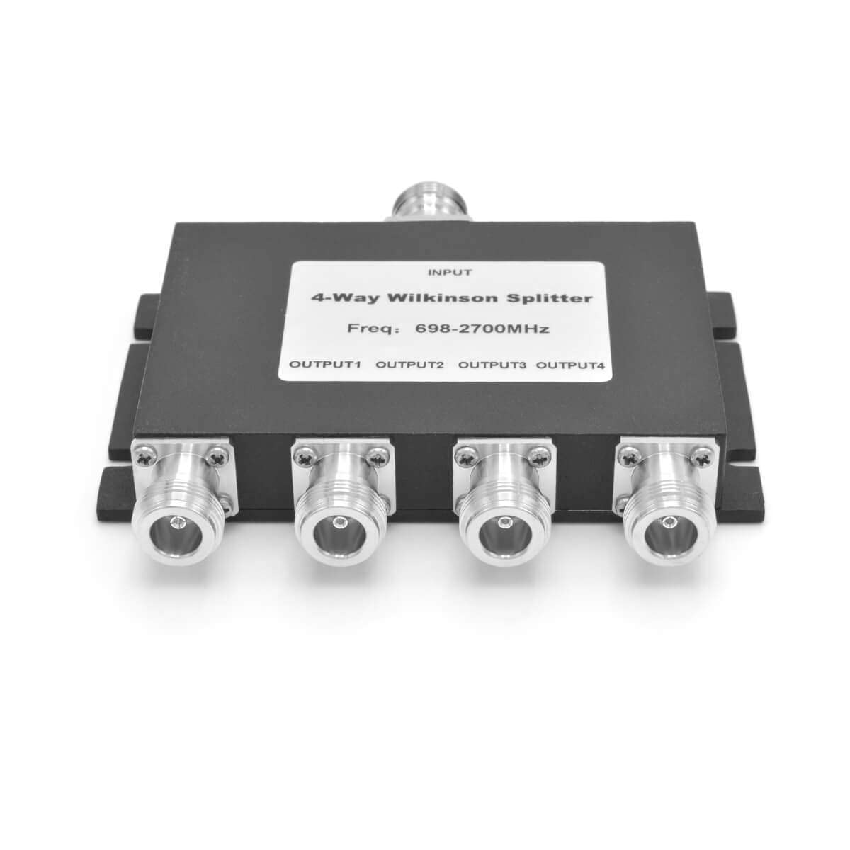 4 vías N hembra 50 ohmios WS4W Divisor de señal celular para LTE CDMA GSM 3G 4G 5G señales 698~2700MHz para la señal móvil Booster Repetidor Amplificador