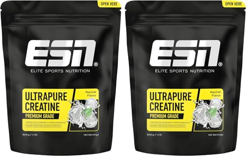 Créatine Monohydrate ESN contre la fatigue musculaire en sport