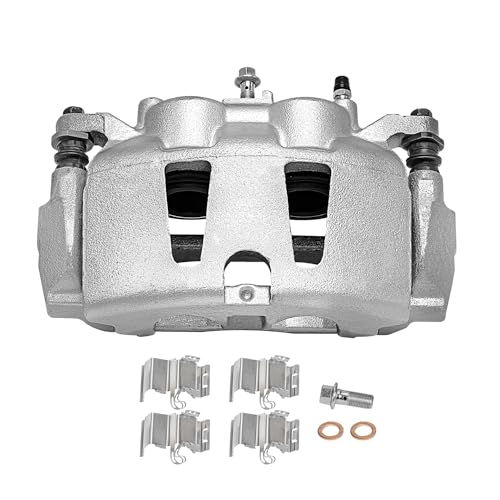 Image of Detroit Axle - Front 2pc Brake Calipers for Chrysler Pacifica