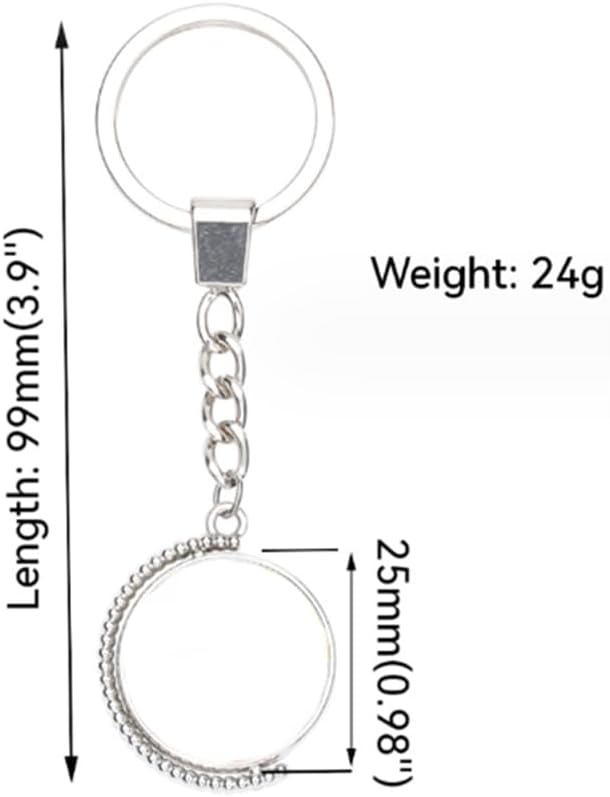 vmcoatdu Many Countries National Flag Double Sided Rotation Key Chain Keyring Gift Men Women Stainless Steel Glass Keychain - Image 2