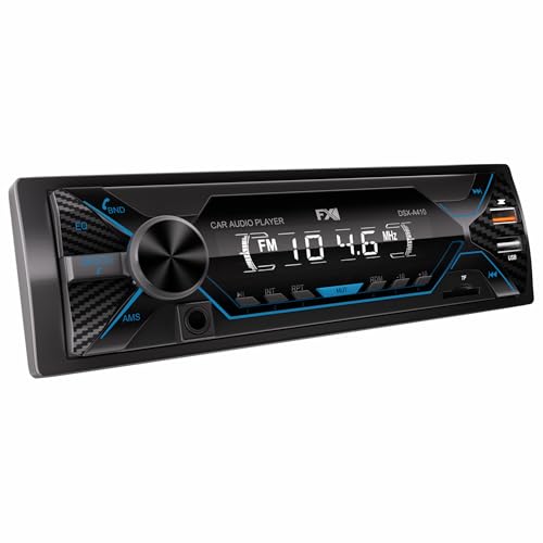 Image of FXI Dsx-A-410 Dual USB Bluetooth Wireless Car Music System, FM Radio, AUX, SD /TF Card Support, Phone Caller ID Display, Remote Control, Car MP3 Player Audio System, Universal Car Stereo- (Single Din)