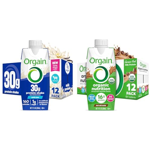 Bundle de Batidos Orgain Sabor Vainilla y Café Mocha miniatura 1