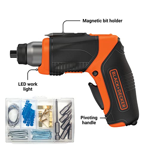 Black & Decker BDCS40BI Black+Decker 4V Max* Cordless Screwdriver thumb #1