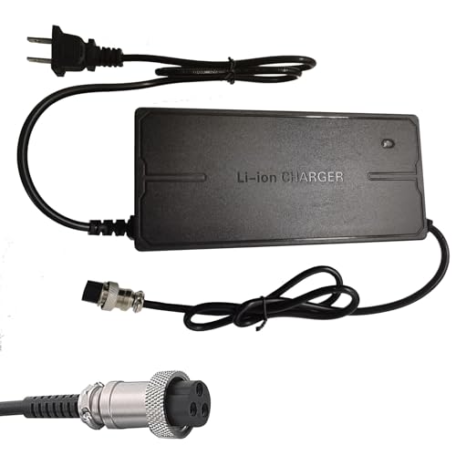 67.2V 3A 3 Prong Scooter Quick Charger, for Yume X11 Y11 M10, Kaabo Mantis 10, 10 Pro, V2/ VSETT 10+, 10+R/Apollo 60V Phantom, Glide Chrome, Fluxx FX3, 60V Lithium Li-ion Battery Charger