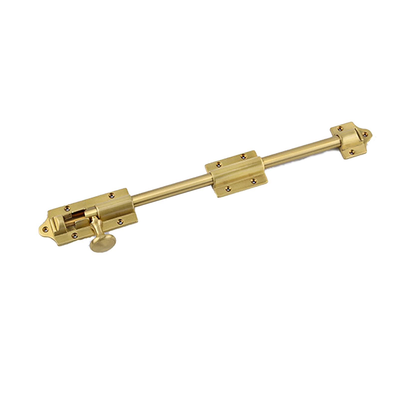 Cgjdfjhe One Color Door Lock， Door Slide Latch Lock Barrel Bolt With Solid Heavy Duty To Keep You And Private Antique Finish Sliding(38.5Cm)