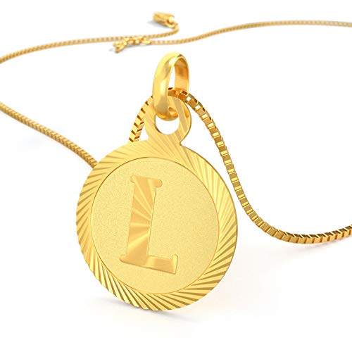 22KT Yellow Gold Pendant for Girls