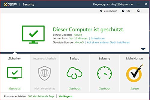 Symantec 360 Premium - 75 GB Cloud-Speicher - 10 Devices, 1 Year - Box