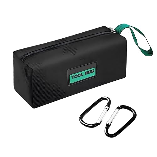 THXFUNAREA Bolsa Herramientas Pequeña, Bolsa Herramientas con Cremallera, Impermeable, Organizador de Almacenamiento de Herramientas