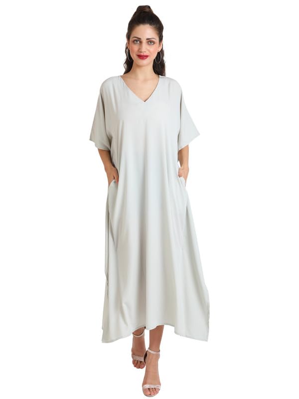 Image of Miss Lavish London Women's Kaftan- Kaftan Dress for Casual, Party, Evening, Vacation and Everyday Wear