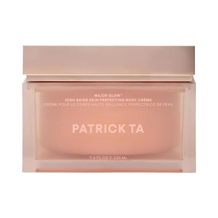 P4TRlCK TA - Major Glow High Shine Skin Perfecting Body Creme - Good for: Dryness & Skin Barrier - Size: (220 mL/7.76 oz)