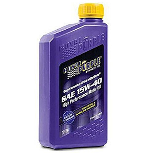 Aceite Sintético para Motor SAE 15W-40 Royal Purple 1 qt Caja x6 miniatura 1