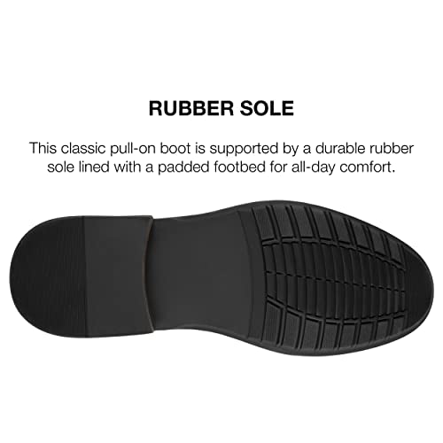 Vance Co. Men's Landon Tru Comfort Foam Pull-on Round Toe Chelsea Boot - Navy, Size: 134