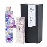 bloomee(ブルーミー) お供え用 ハーバリウム (線香 付) 供花 ミニ (お供え 仏壇用 お墓用) 命日 お盆 法事 お彼岸 (花瓶不要) ペット 犬