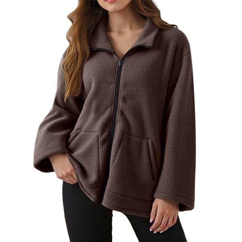 Veste polaire femme avec poches pratiques et isolation thermique douce