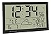 Bresser Orologio da Parete Meteorologico Mytime Jumbo LCD, Nero