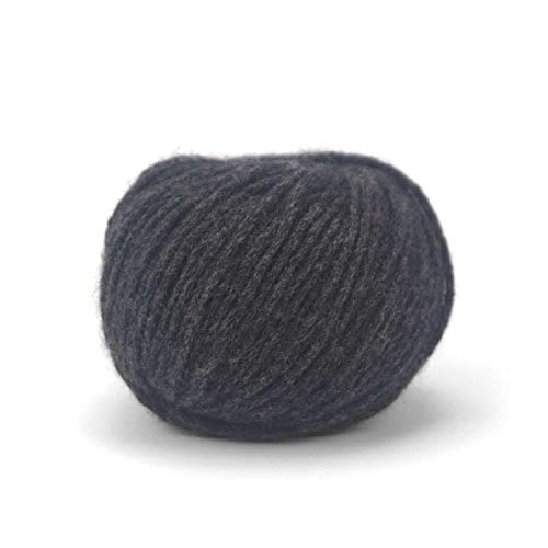 25 g Pascuali Cashmere Worsted |100% Kaschmirwolle (Bio-Zertifiziert), Farbe:Kohle 02 Cover