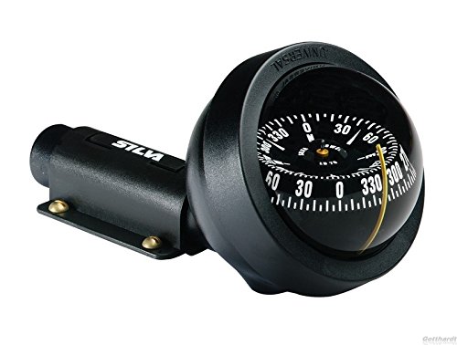 Boussole Silva 70UN Garmin noire pour ne plus perdre son cap en mer sans batterie