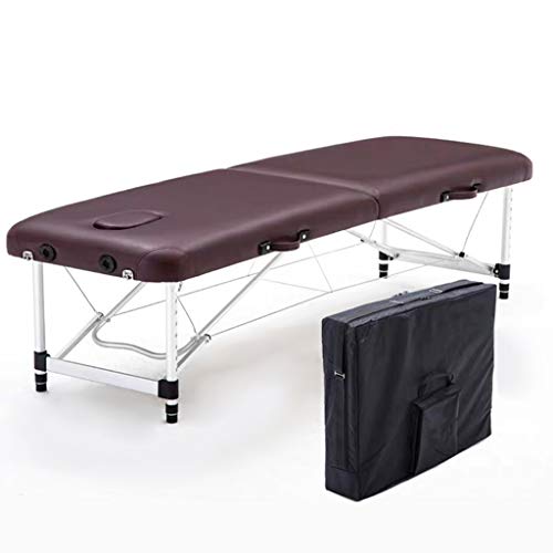 【Pieghevole e portatile】: grazie al design pieghevole, il lettino da massaggio è facile da trasportare, soprattutto per i terapisti mobili. L'intero lettino da massaggio diventerà una custodia portatile dopo essere piegato. Ha chiusure cromate e doppie maniglie per bloccarlo in modo sicuro. Se lo si desidera per uso domestico, consente anche di risparmiare spazio quando non in uso.