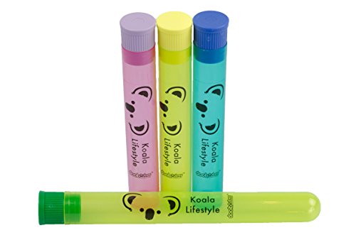 Juicy Jay's Mixed 1 1/4 Flavored Cigarette Rolling Papers Variety Pack (32 Pack x 6 = 192 Papers) | Bundle with 4 Koala Doob Tubes - Tropical Beach Flavor