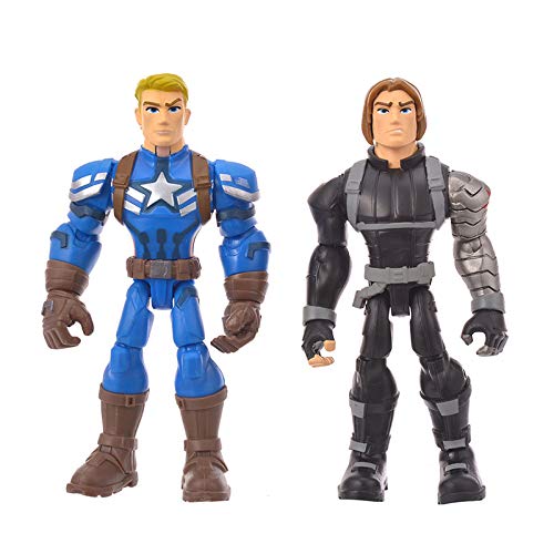 BANDAI - MARVEL Qposket フィギュア セット キャプテンアメリカバッキー MARVEL Qposket フィギュア セット キャプテンアメリカバッキー