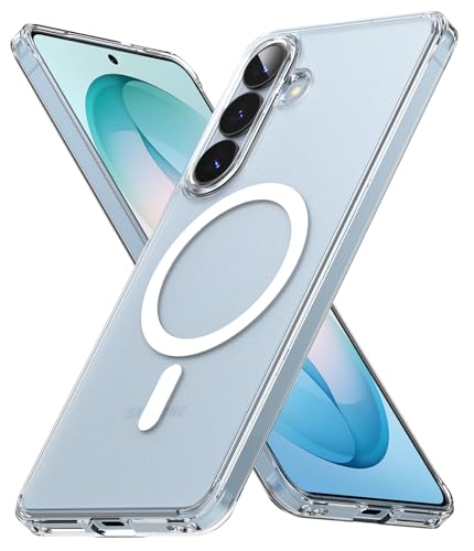 Image of Ringke Fusion for Samsung Galaxy S26 Plus Case Back Cover [Compatible with MagSafe] [Anti-Fingerprint Velvet Coating] Slim Translucent Shockproof Bumper Protective - Magnetic Matte Clear