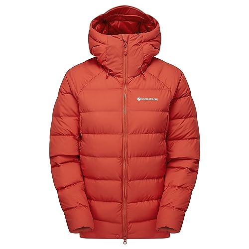 Montane Veste à capuche Resolve XT pour femme : doudoune chaude randonnée et alpinisme