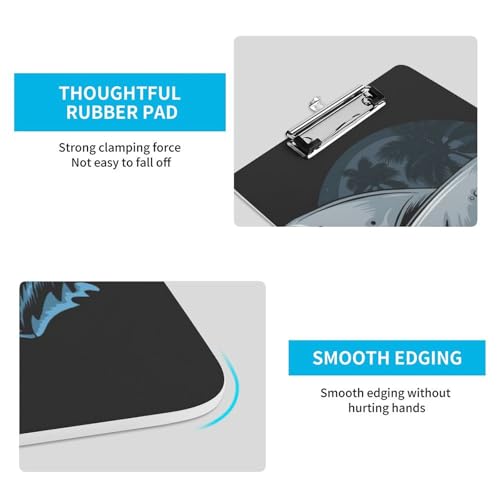 Porte Bloc A4 Avec Pince Planchette Porte Document Design Requin