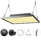 【Volles Spektrum wachsen Licht】 Mit mehr unterschiedlichem LED-Chips-warmes Licht 288 PCs (4500K), rotes Licht 48 Stück (660nm), LZ-Serie 1000w-Wachstum Lampe kann Licht erzeugt, das unendlich Sonnenlicht nahe kommt, die leichten Anforderungen von Anlagen an Alle Wachstumsstufen, kümmern sich um Ihre Pflanzen aus Samen bis zur Blume, dann haben Sie eine tolle Ernte! Anzug für 2'X2 'Pflanze Zelt