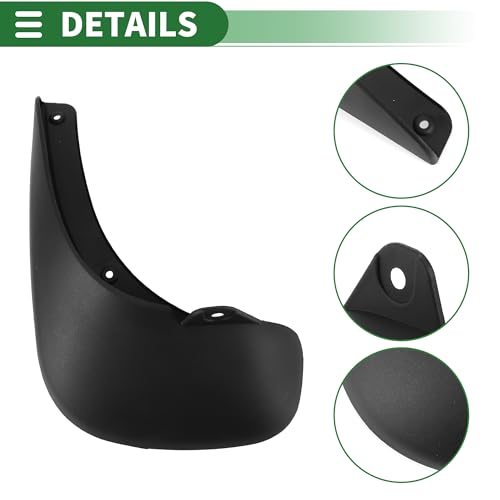 Image of Motoforti Mud Flaps Splash Guards Mud Guards for Hyundai SANTAFE 2006-2012 W /Mount Accessories