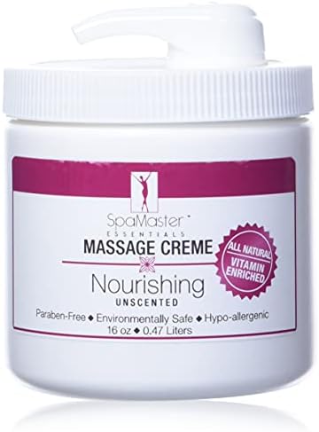 Master Massage Spamaster Unscented 16 Oz Massage Cream