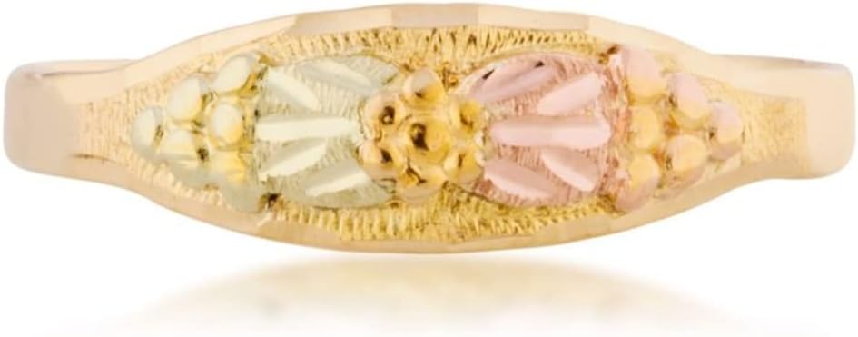 Ladies Black Hills Gold Pinky Ring