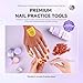 SAVILAND Acrylic Nail Kit for Practice with Nail Primer