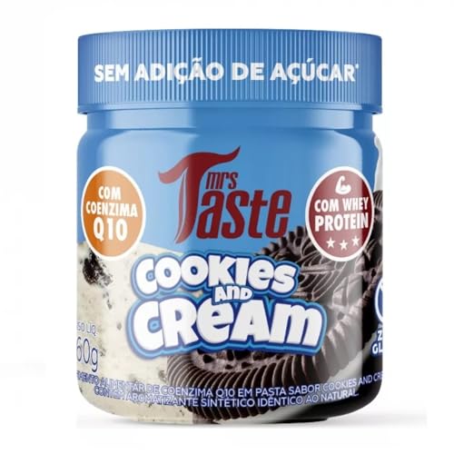 Creme Cookies and Cream com CoQ10 160g Mrs Taste