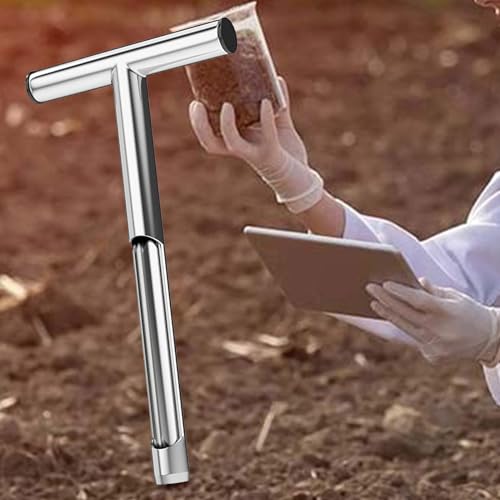 Sonde d'échantillon de sol avec sacs réutilisables pour étude de terre