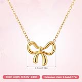 Zoom IMG-1 xihircd collana con fiocco in Zoom IMG-1 xihircd collana con fiocco in