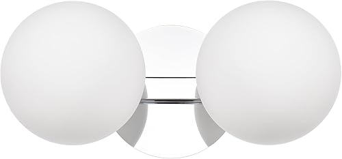 Miniatura 10 de Lámparas de tocador de baño, modernas 2 luces de globo para pared, color negro mate, lámpara de montaje en pared de porche para baño, espejos, Mate